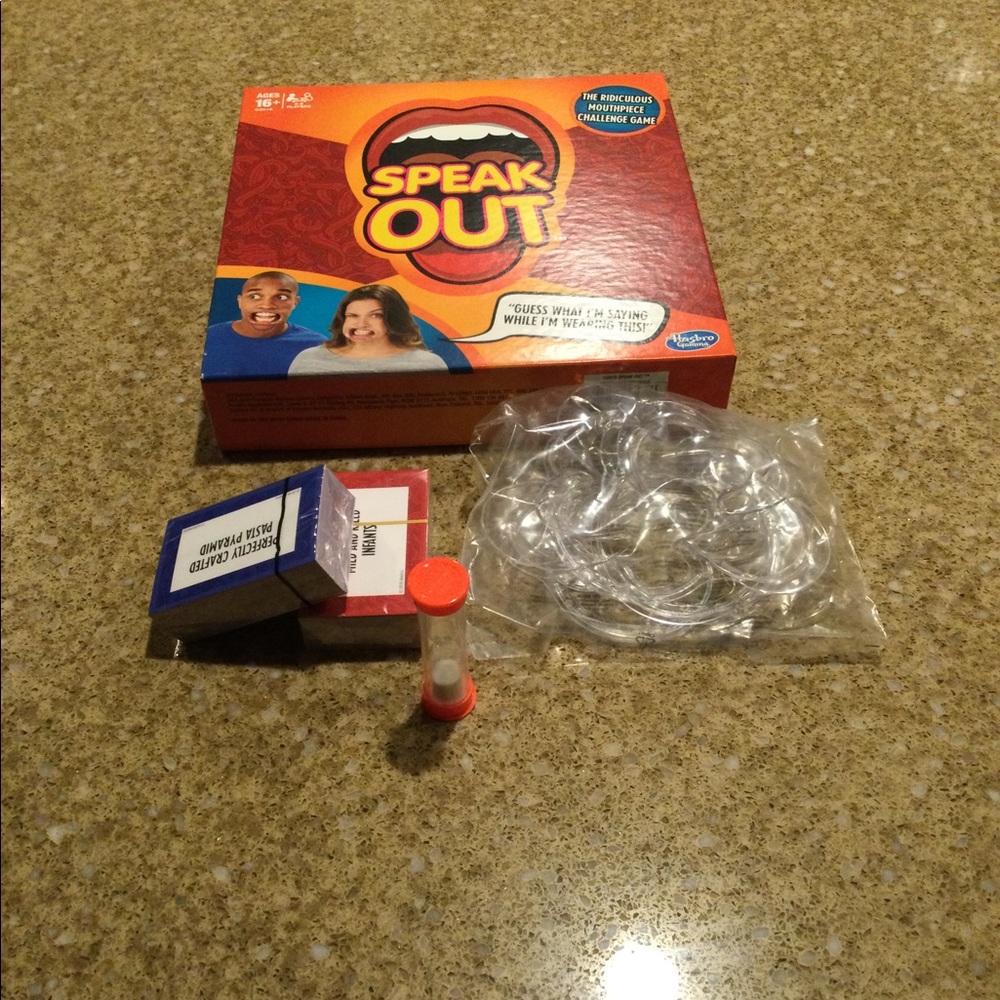 Hasbro Speak Out Game